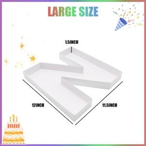 ZIJRXQ Caja Decorativa de Cartón de 12 Pulgadas para Rellenar con Alimentos, Charcutería (N) - Product Image 5