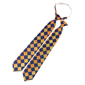 Cravate pour homme en microfibre de polyester tissée jacquard, taille standard, avec logo personnalisé, classique, facile à porter, fermeture éclair - Product Image 2