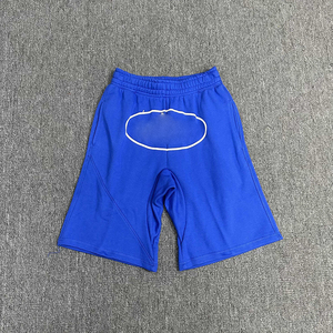 Shorts en coton à cordon de serrage pour hommes, style décontracté et ample, imprimé Alcatraz, nouvelle collection été, marque de mode streetwear hip-hop, coupe courte - Product Image 5