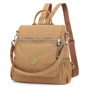 กระเป๋าเป้สะพายหลังสำหรับเดินทางแบบลำลองกันขโมยของเด็กผู้หญิงสไตล์เกาหลีกันน้ำมีลวดลายโลโก้สำหรับไปโรงเรียนและช็อปปิ้ง - Product Image 5