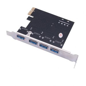 15 Pin <span class=keywords><strong>SATA</strong></span> Powered <span class=keywords><strong>PCI</strong></span>-E USB3.0 bên ngoài 4 cổng máy tính để bàn mở rộng thẻ - Product Image 4