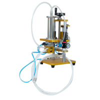 Petite machine de remplissage pneumatique pour flacons de parfum, eau de Cologne, boisson anti-moustiques, aérosol, huile, parfum liquide, machine de remplissage sous vide