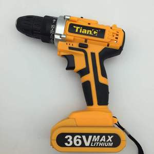 36V Rechargeable Lithium Battery Cordless Power Screw Drivers Multifunction <b>Hand</b> <b>Drill</b> Industrial Impact PG-4064 Cordless <b>Drill</b> - Product Image 1