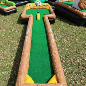 Campo da Minigolf Gonfiabile a 9 Buche di Grande Successo per Esterno Gioco di Allenamento per Bambini e Adulti Attrazioni per Parchi Divertimento Commerciali - Product Image 3