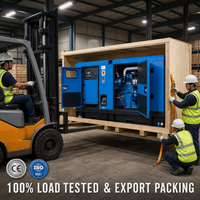 Pekins Leiser Dieselgenerator 50kVA 3-Phasen 4-Zylinder AVR Smart-Steuerung für Industrielle Anwendungen