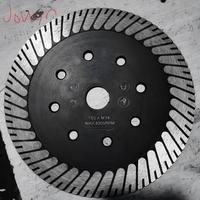 Disque de coupe et de meulage industriel en diamant fritté de 4,5 à 9 pouces avec bride, personnalisable OEM
