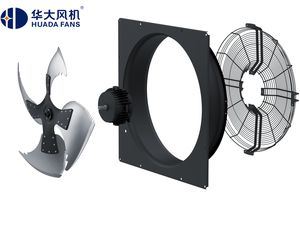 Ventilateurs axiaux électriques AC/EC de 800 mm avec pales en aluminium pour la climatisation et la ventilation des chaînes du <span class=keywords><strong>froid</strong></span> (OEM/ODM) - Product Image 2