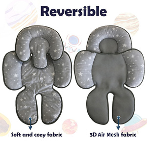 Cuscino di supporto <span class=keywords><strong>per</strong></span> il corpo della testa del rivestimento del passeggino, inserto <span class=keywords><strong>per</strong></span> seggiolino auto <span class=keywords><strong>per</strong></span> bambini, cuscino di supporto <span class=keywords><strong>per</strong></span> il collo del seggiolino auto <span class=keywords><strong>per</strong></span> bambini - Product Image 3