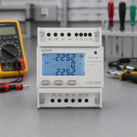 Compteur de puissance et de courant triphasé de précision ADL400-C Classe 0.5 Rail DIN RS485 LCD pour réseaux intelligents Acrel IoT