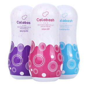 كالاباش ملون للذكور الاستمناء فراغ كوب ألعاب جنسية للرجال مهبل سيليكون مهبل جيب حقيقي - Product Image 3