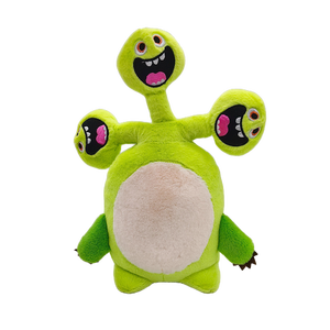 3 Estilos de Peluches de Monstruos Extraños con Múltiples Cabezas, Gorila de Tres Cabezas, Pulpo <span class=keywords><strong>Alien</strong></span>ígena de Tres Ojos - Product Image 3
