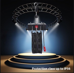 Kualitas tinggi rantai listrik tahap Puss Truss Hoist 0.5 <span class=keywords><strong>Ton</strong></span> & 1 <span class=keywords><strong>Ton</strong></span> kondisi baru baja logam untuk konstruksi Pertambangan Industri - Product Image 5