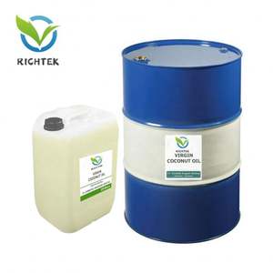 Richtek Nouveau produit 100% naturel Huile de MCT biologique de qualité alimentaire pure de noix de coco C8 pressée à froid en vrac - Product Image 5