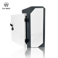 Boîtier extérieur étanche CE IP65, armoire électrique CCTV, en acier métallique, montage mural, boîtier de commande à distance