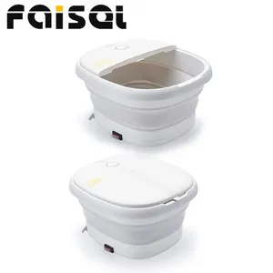 SG-ZDJ FAISEL In Stock 220V Folding 350*385*90mm collapsible foot spa bath massager pedicure soaking feet bucket