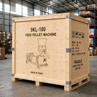 Machine à granulés d'aliments pour animaux de 260-320 kg/h, équipement de traitement des aliments pour bétail, machine de fabrication de granulés, adaptée aux ranchs