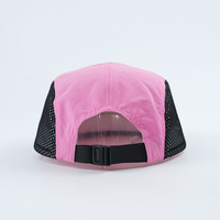 Gorras de Correr de Poliéster Yukaihe de Alta Calidad, Deportivas, con Parche de Logotipo Tejido Personalizado, Transpirables, Ajustables, de 5 Paneles