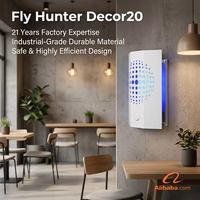 Piège à mouches mural décoratif 20W |   Décor Fly Hunter20 |   Piège à insectes LED/à colle