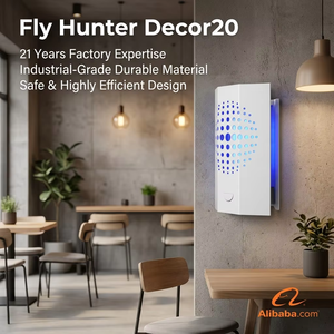Trampa para Moscas Decorativa de 20W para Montar en la Pared |   Decoración Fly Hunter20 |   Trampa de pegamento para insectos con LED - Product Image 1