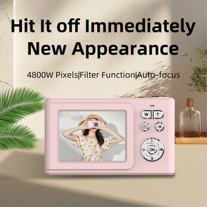 กล้องดิจิตอล 4K เซ็นเซอร์ CCD เลนส์ความแม่นยำสูง F2.9 4.1 มม. สำหรับนักเรียน ถ่ายภาพในมหาวิทยาลัย ของขวัญสำหรับการเดินทาง - Product Image 4