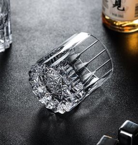 Tasse <span class=keywords><strong>à</strong></span> whisky en <span class=keywords><strong>verre</strong></span> transparent sculpté <span class=keywords><strong>à</strong></span> la main de 220ml 7oz avec fond rock star <span class=keywords><strong>verre</strong></span> <span class=keywords><strong>à</strong></span> boire de <span class=keywords><strong>vin</strong></span> et de vodka <span class=keywords><strong>à</strong></span> l'ancienne pour Noël - Product Image 5