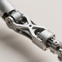 Pièces et accessoires robotisés usinés par électroérosion à fil CNC, prêts pour salle blanche (acier inoxydable, aluminium), pour la maintenance des lignes d'assemblage, usinage TUV