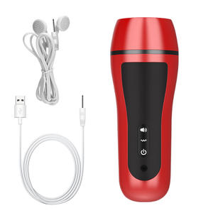 Vliegtuig Cup Automatische Vibratie Sensorische Interactieve Uitspraak Cup Mannelijke Masturbator Volwassen Seksproducten - Product Image 4