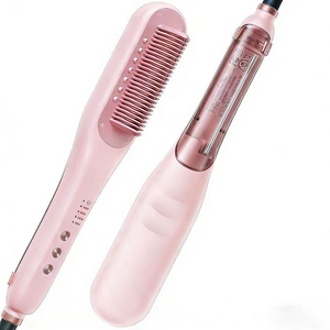 Cepillo Alisador de Vapor Anti-Frizz con Tecnología de Iones de Agua Nano y Pulverizador Hidratante - Product Image 1