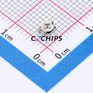 Résistance/potentiomètre réglable 303-55 SMD-3P, 3,9x3,1 mm (Résistance : 500 kOhm) (Précision : 25%) (Puissance : 150 mW) - Product Image 1