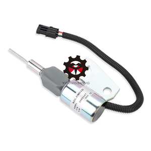 Электромагнитный клапан остановки подачи топлива Yoongshing 12V <span class=keywords><strong>3991167</strong></span> 3964627 SA-4941-12 87420952 J991167 для двигателя 4BT 6BT 5.9L экскаватора R220-5 - Product Image 1