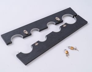 Cangue en bois monobloc noire pour mains et <span class=keywords><strong>pieds</strong></span> SM, entraîneur de quatre chevaux K9, <span class=keywords><strong>esclave</strong></span> sexuelle, salle d'entraînement d'<span class=keywords><strong>esclave</strong></span> de chien, amusant, érotique, - Product Image 3