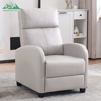 Fauteuil de salon moderne Wayon, dossier réglable, fauteuil inclinable pour la détente