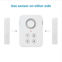 VIDEW Smart WiFi Keypad Controlado Sensor de alarma de puerta Solución de seguridad para el hogar fácil de instalar para puertas, ventanas y oficinas