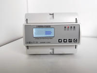 Compteur multifonction triphasé ESS ESS100E3-D-7P à montage sur rail, affichage LCD, précision classe 1.0, courant maximal 80A, 126mm*100mm