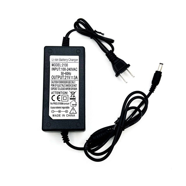 21V3A Lithium Battery Charger 2A 3A Polymer Lithium Battery Pack Charger Power Tool Charger