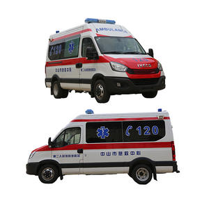 NAVECO Ousheng 4x2 Voiture d'ambulance diesel personnalisée à bon prix Véhicule médical de sauvetage d'urgence Surveillance en temps réel - Product Image 1