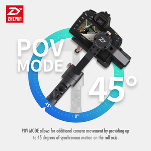 Estabilizador de 3 Ejes <span class=keywords><strong>ZHIYUN</strong></span> <span class=keywords><strong>Crane</strong></span> Plus, Carga Útil de <span class=keywords><strong>2</strong></span>.5 kg para Cámaras DSLR y Mirrorless, Compatible con Modo POV, VS <span class=keywords><strong>Crane</strong></span> <span class=keywords><strong>2</strong></span> 2S - Product Image 4