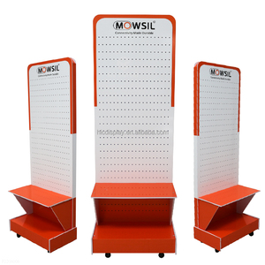 ชั้นวางโชว์บอร์ดโฟม PVC แบบพกพาและพับเก็บได้สำหรับร้านค้าปลีกอุปกรณ์เสริมสำหรับโทรศัพท์ - Product Image 1