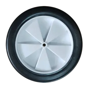 10英寸塑料Ripstik轮胎车轮，用于手推车，具有易于搬运的材料搬运设备零件