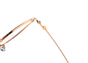Montura de <span class=keywords><strong>Gafas</strong></span> de Diseño Coreano/Japonés, Ovalada, Retro, de Titanio, con Marco Delgado y Patrón Sólido, para <span class=keywords><strong>Hombre</strong></span>/Mujer - Product Image 3