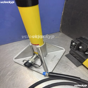 Enerpac P392 <b>Pump</b>, 10 Ton Hydraulic Cylinder 10 Inch Stroke, JBI10 Jack Base Set - Product Image 2