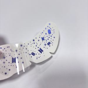 Taches de rousseur holographiques multicolores personnalisées/or/argent/or <span class=keywords><strong>rose</strong></span> tatouages de visage patchs de maquillage de mode temporaire en blanc vente en gros - Product Image 2