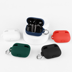 Funda Protectora para Auriculares, Funda de Silicona para Auriculares <span class=keywords><strong>EarFun</strong></span> Air Pro 4+, Carcasa para Auriculares Inalámbricos TWS, Funda para Airpods Pro - Product Image 1