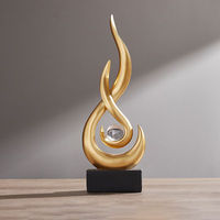 Statue Feng Shui de prospérité, sculpture abstraite porte-bonheur, décoration de salon, entrée, bureau, richesse, ornement porte-bonheur, vente en gros