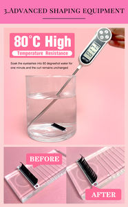 Meecil fatto a mano nero opaco scuro Volume ciglia extension CC arricciatura forniture all'ingrosso con Private Label Cashmere vassoio ciglia - Product Image 4