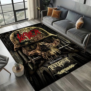 Tapis de sol antidérapant 27 Style Slayer <span class=keywords><strong>Heavy</strong></span> <span class=keywords><strong>Metal</strong></span> Rock Band pour salon, chambre, décoration de canapé, tapis de jeu pour enfants - Product Image 5