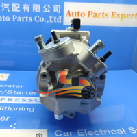 Kompresor AC Polia 3pk 110mm Berkualitas Tinggi 1.6-12 Volt untuk Volkswagen Fox 2008 Voyage 2008 Gol G5 G6 Model Motor CVC R134a