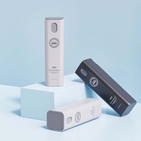 Botol Parfum Mini Kotak 10ml, Pompa Semprot Plastik ABS, Isi Ulang, Portabel, Kosong, dengan Sayap untuk Gantungan Tas