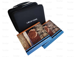 Tabla de colores del suelo impermeable para científicos del suelo, <span class=keywords><strong>agrónomos</strong></span> e investigaciones geotécnicas - Product Image 6