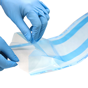 كيس تعقيم طبي مسطح على شكل لفافة من نوع EOS لتغليف الأدوات الجراحية، معتمد من CE وعالي الامتصاص - Product Image 3